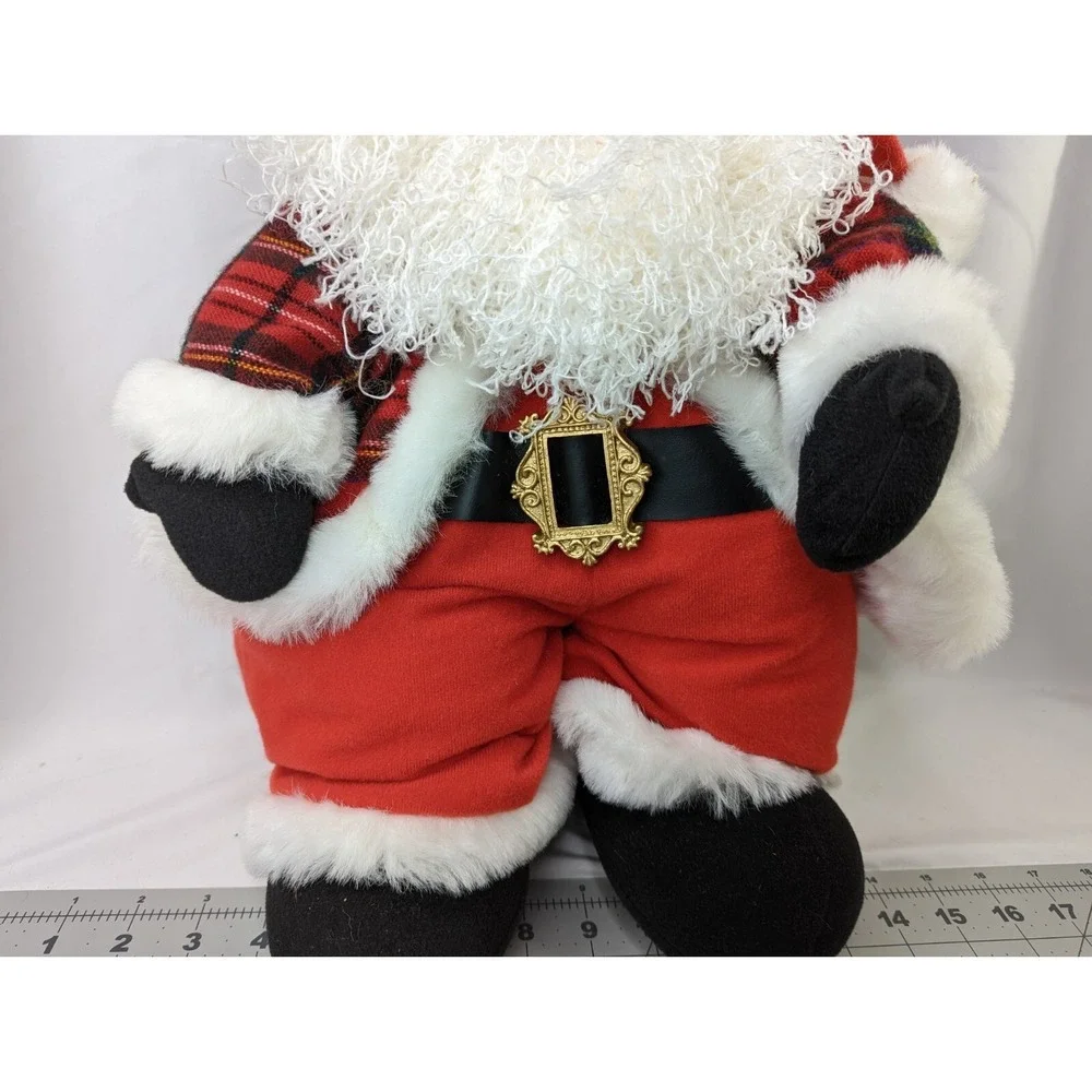 Standing Santa Claus Plush 15 Inch Tb Trading‎ Co Stuffed Animal Toy